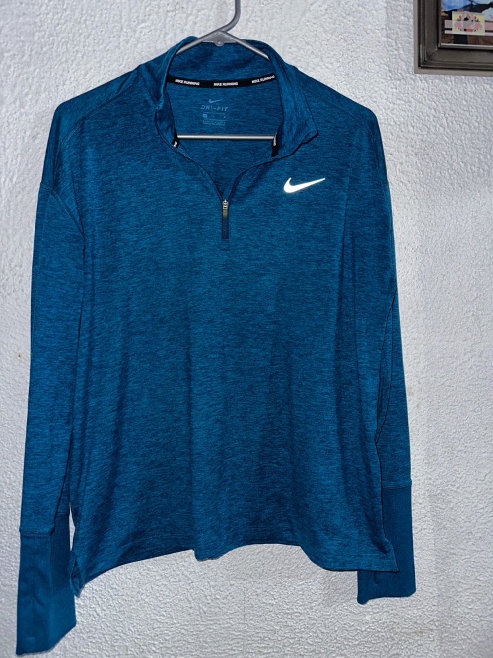 Nike Dri-FIT Half-Zip Pullover - Teal